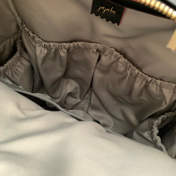 Jujube Million Pockets Faux Leather Diaper Backpack in Black Coffee - Picture 11 of 14